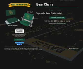 Bubearchairs.com(Bear Chairs) Screenshot