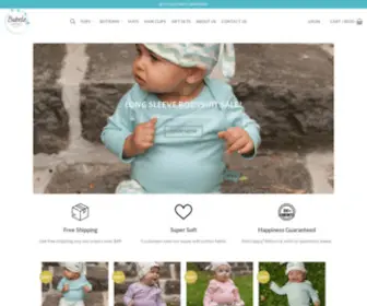 Bubelebaby.com(Baby Boutique Clothing) Screenshot