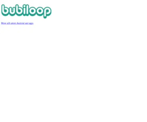 Bubiloop.com(Bubiloop) Screenshot