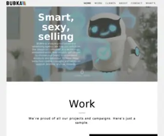 Bubka.be(Unleash Your Positive Power as a Marketer) Screenshot