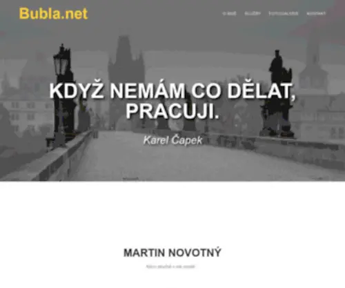 Bubla.net(Martin Novotný) Screenshot