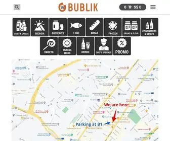 Bublik.sg(Selected Deli With Daily Delivery in Singapore) Screenshot