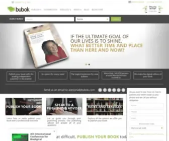 Bubok.com(The independent authors’ publishing house) Screenshot