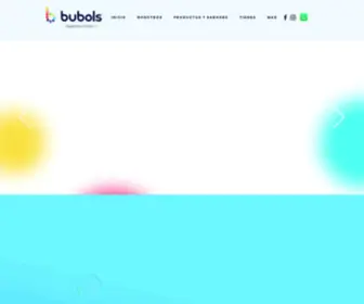 Bubols.com.co(Productos y Sabores) Screenshot