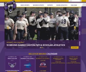 Bubruins.com(Bellevue University Athletics) Screenshot