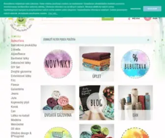 Bubulakovo.sk(Obchod s látkami online) Screenshot