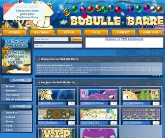 Bubullebarre.com(Bienvenue) Screenshot
