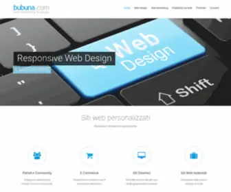 Bubuna.com(Webmarketing & responsive web design) Screenshot