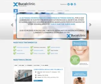 Bucalclinic.com(Clínica dental) Screenshot