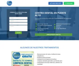 Bucaldent.cl(Dentista en Puente Alto) Screenshot