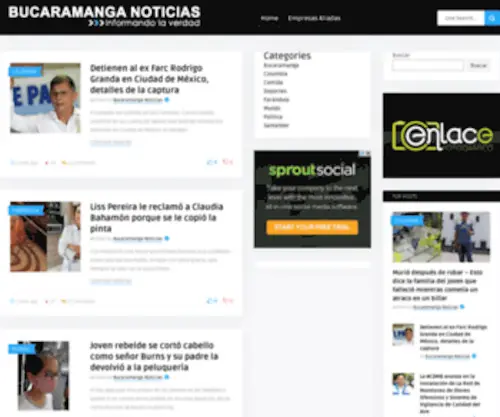 Bucaramanganoticias.com(Bucaramanga Noticias) Screenshot