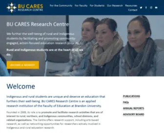 Bucares.ca(BU CARES Research Centre) Screenshot