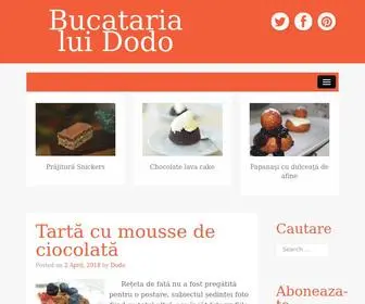 Bucatarialuidodo.ro(Bucataria lui Dodo) Screenshot