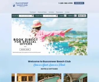 Buccaneerbeach.com(Buccaneer Beach Club) Screenshot