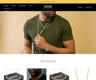 Buccisimo.com(Urban Jewelry from Italy) Screenshot