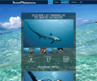 Buceomalapascua.com(Viaje) Screenshot