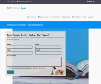 Buch-Ankauf-Berlin.de(Buch Ankauf Berlin) Screenshot