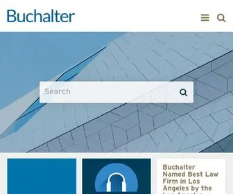 Buchalter.com(Buchalter Law Firm) Screenshot