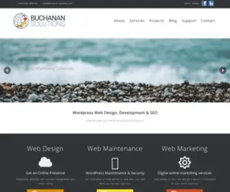 Buchanan-Solutions.com(Website Design) Screenshot
