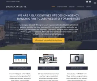 Buchanandrive.com(Glasgow Website Design Studio Buchanan Drive Limited) Screenshot