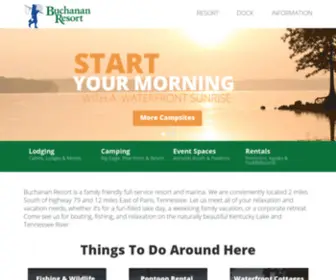 Buchananresort.com(Buchanan Resort) Screenshot