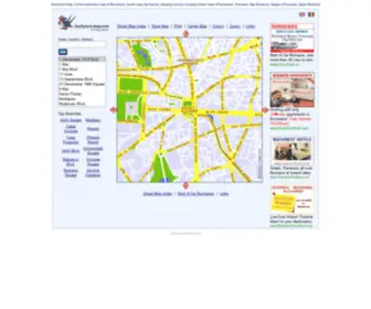 Bucharest-Map.com(Bucharest Map) Screenshot