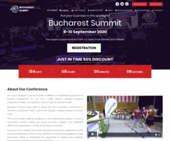 Bucharestsummit.com(Bucharest Summit) Screenshot