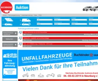 Buchbinder-Auktion.de(Aktuelles & Termine) Screenshot