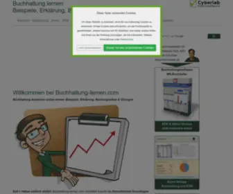 Buchhaltung-Lernen.com(Find your desired domain name) Screenshot