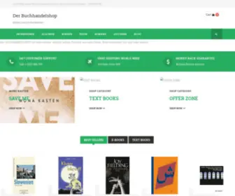 Buchhandelshop.de(Ihr zuverlässiger Buch) Screenshot