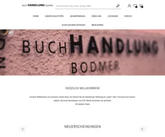 Buchhandlung-Bodmer.ch(Buchhandlung Bodmer AG) Screenshot