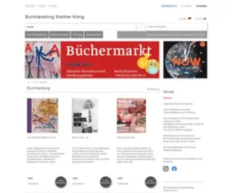 Buchhandlung-Walther-Koenig.de(Buchhandlung) Screenshot
