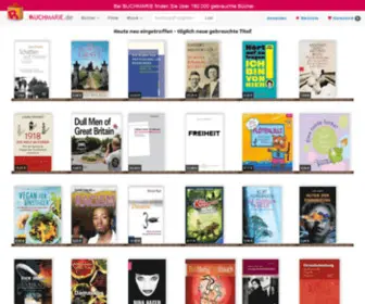 Buchmarie.de(Gebrauchte Bücher) Screenshot