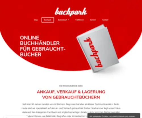 Buchpark.de(Ankauf) Screenshot