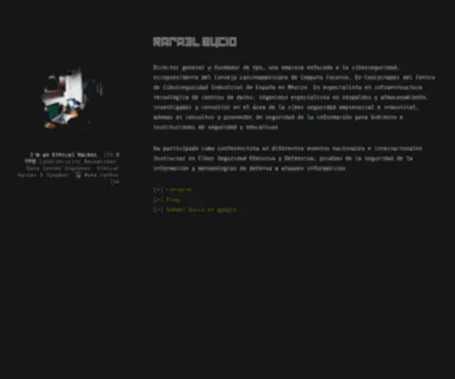 Bucio.com.mx(Rafael Bucio ⠠⠵) Screenshot