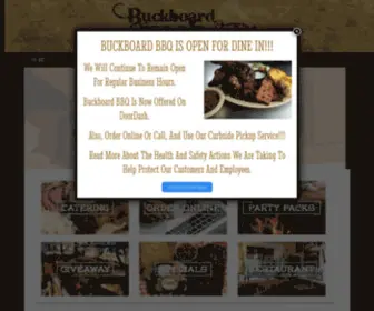 Buckboardcatering.com(Santa Maria BBQ) Screenshot