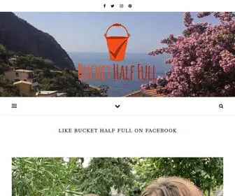 Buckethalffull.com(Bucket List Blog) Screenshot