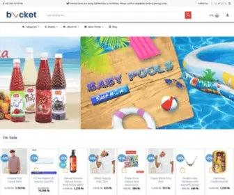 Bucket.pk(Online Shopping in Pakistan) Screenshot