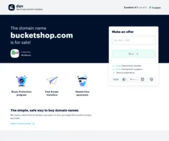 Bucketshop.com(Hotels and other Accommodations) Screenshot