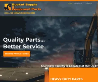 Bucketsupply.com(Bucket Supply & Equipment Parts) Screenshot