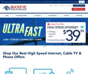 Buckeye-Express.com(Buckeye Broadband) Screenshot