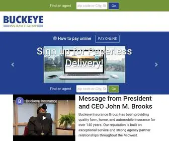 Buckeye-INS.com(Buckeye Insurance Group) Screenshot
