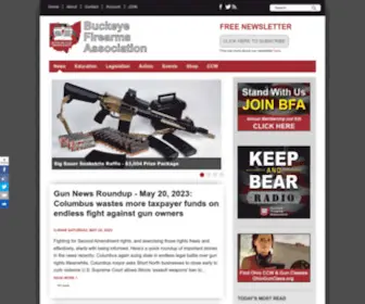 Buckeyefirearms.org(Buckeye Firearms Association) Screenshot