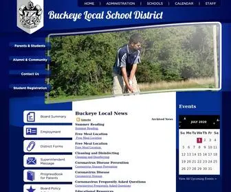 Buckeyelocal.net(Buckeye Local School District Home) Screenshot