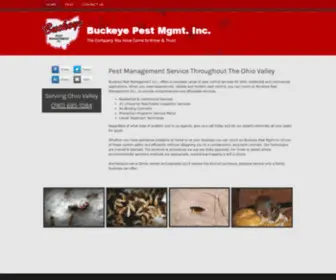 Buckeyepest.net(Buckeye pest Management Inc) Screenshot