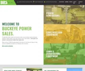 Buckeyepowersales.com(Buckeye Power Sales) Screenshot