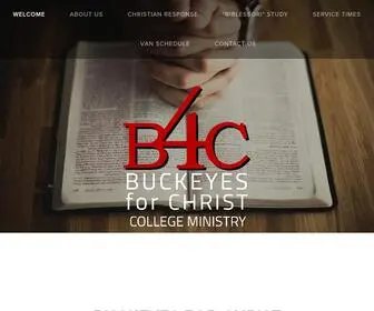 Buckeyesforchrist.com(Buckeyes for Christ) Screenshot