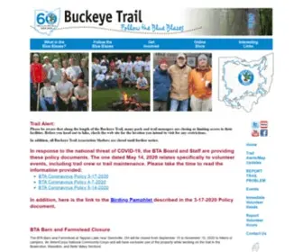 Buckeyetrail.org(Buckeye Trail Association) Screenshot