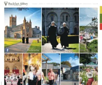 Buckfast.org.uk(Buckfast Abbey) Screenshot