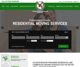 Buckheadmovers.com(Atlanta Movers) Screenshot